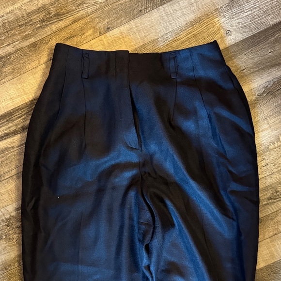 Elegant Black Women's Trousers / DG10 - Picture 2 of 4